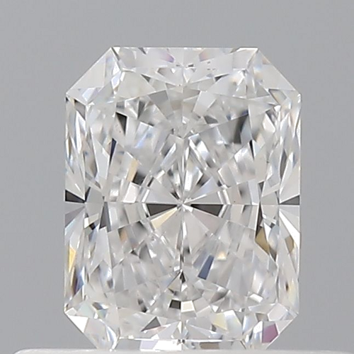 0.51 carat D-VS2 Natūralus Radiant Deimantas (1)