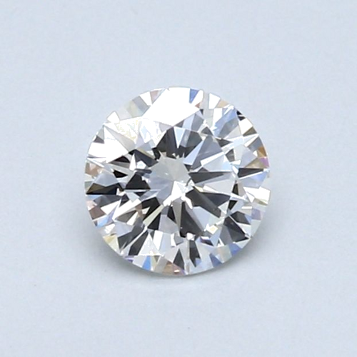 0.48 carat F-VS2 Very Good cut Natūralus Round Deimantas (1)