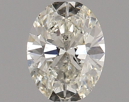 0.55 carat K-SI2 Natūralus Oval Deimantas (1)