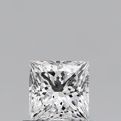 0.45 carat E-SI2 Natūralus Princess Deimantas (1)