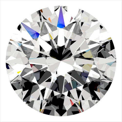 0.31 carat F-VS1 Excellent cut Natūralus Round Deimantas (1)