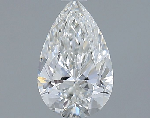 1.02 carat F-SI1 Natūralus Pear Deimantas (1)
