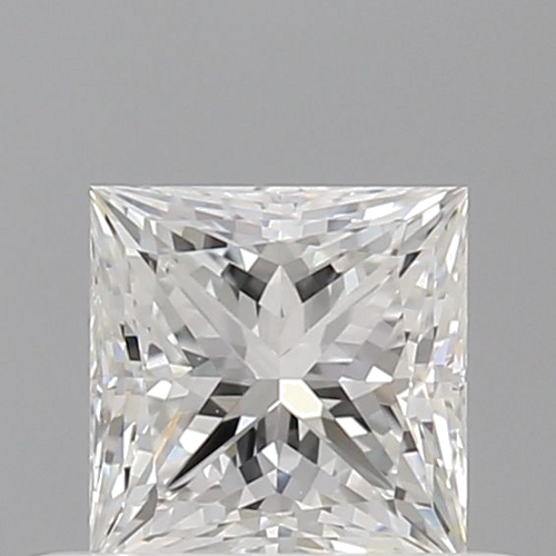 0.5 carat F-VS2 Natūralus Princess Deimantas (1)