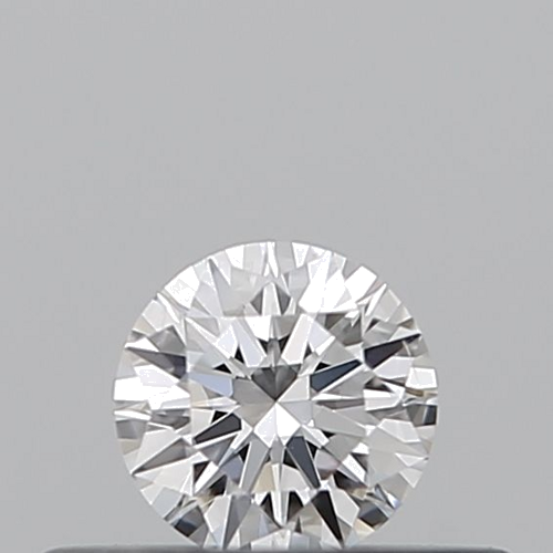 0.21 carat D-VVS2 Excellent cut Natūralus Round Deimantas (1)