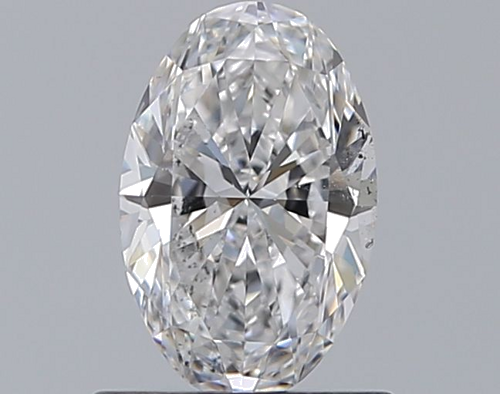0.7 carat D-SI1 Natūralus Oval Deimantas (1)