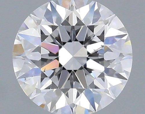 0.51 carat D-SI1 Excellent cut Natūralus Round Deimantas (1)