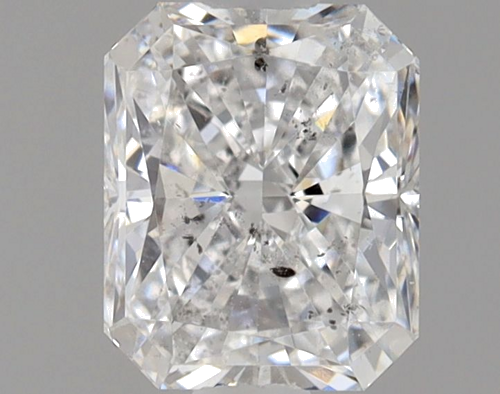 0.7 carat D-SI2 Natūralus Radiant Deimantas (1)