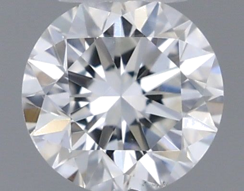 0.21 carat F-VS2 GD cut Natūralus Round Deimantas (1)