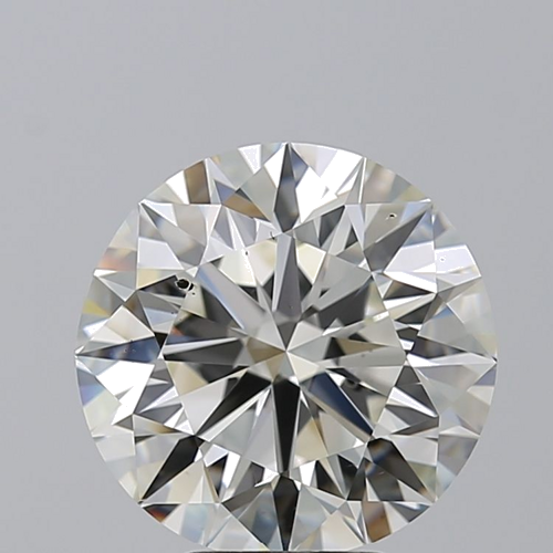 5.01 carat J-SI1 Excellent cut Natūralus Round Deimantas (1)