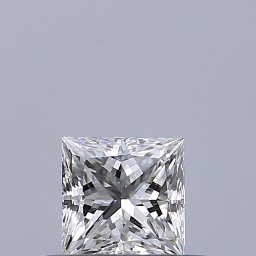 0.32 carat E-VVS1 Natūralus Princess Deimantas (1)
