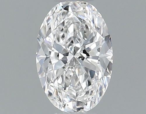 0.4 carat F-SI1 Natūralus Oval Deimantas (1)