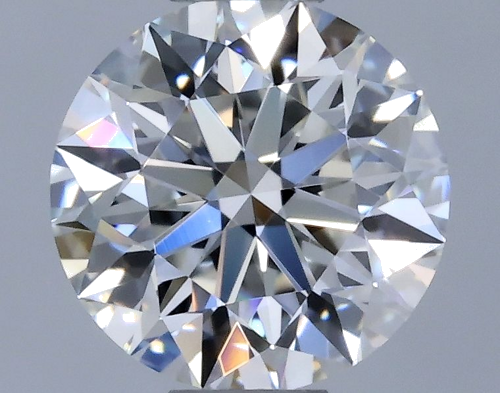 0.51 carat F-VVS1 Excellent cut Natūralus Round Deimantas (1)