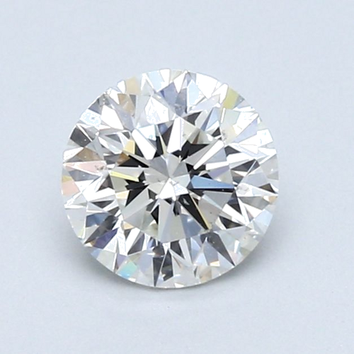 0.86 carat H-SI2 Very Good cut Natūralus Round Deimantas (1)