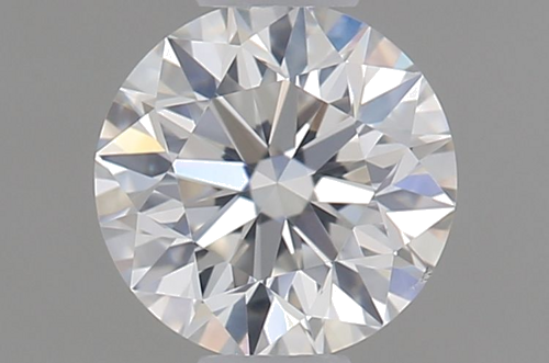 0.37 carat F-SI1 Excellent cut Natūralus Round Deimantas (1)