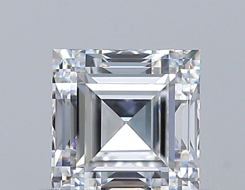 0.41 carat D-VVS1 Natūralus Square Radiant Deimantas (1)