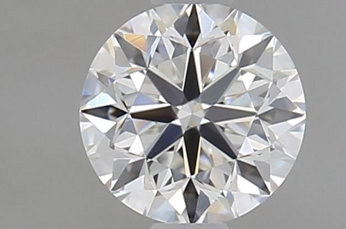 0.5 carat F-VVS1 Very Good cut Natūralus Round Deimantas (1)