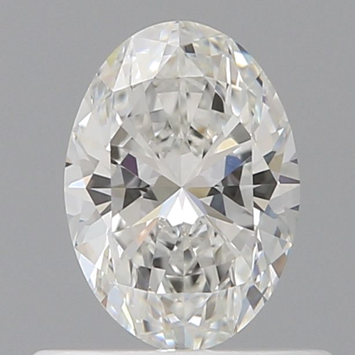 0.52 carat F-VVS2 Natūralus Oval Deimantas (1)