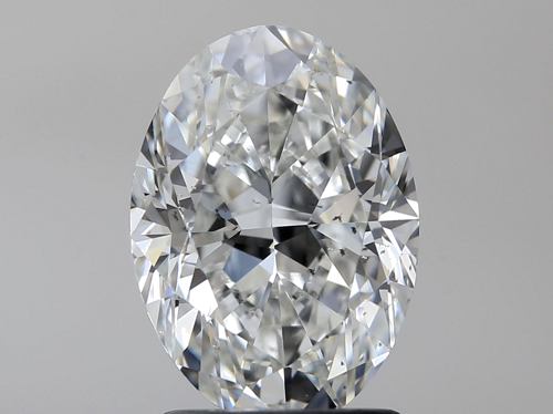 1.8 carat H-SI1 Natūralus Oval Deimantas (1)