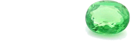 0.52 carat GREEN Oval Garnet (1)