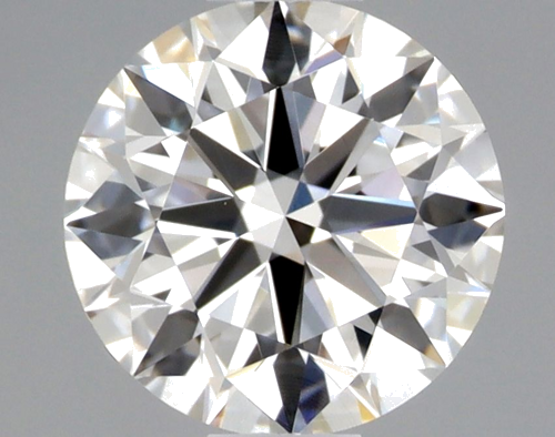 0.67 carat F-VVS1 Excellent cut Natūralus Round Deimantas (1)