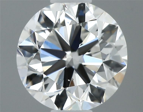 0.5 carat F-SI1 Very Good cut Natūralus Round Deimantas (1)