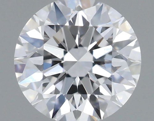 0.45 carat D-VVS1 Excellent cut Natūralus Round Deimantas (1)