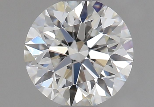 0.56 carat F-VVS2 Excellent cut Natūralus Round Deimantas (1)