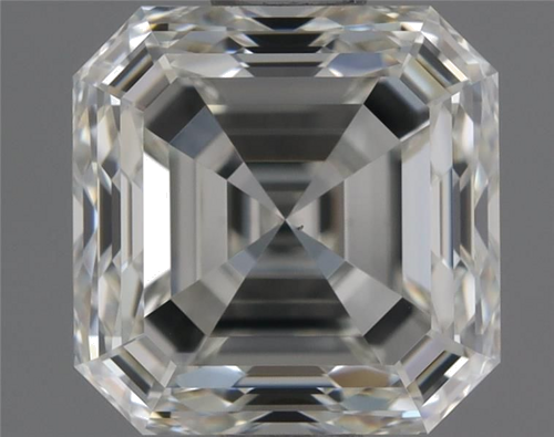 1.13 carat I-VS1 Natūralus Asscher Deimantas (1)