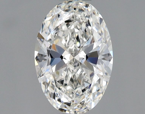 0.54 carat F-VVS1 Natūralus Oval Deimantas (1)