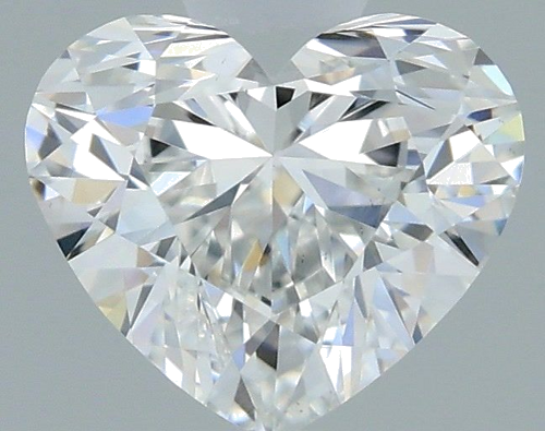 0.45 carat E-VS1 Natūralus Heart Deimantas (1)