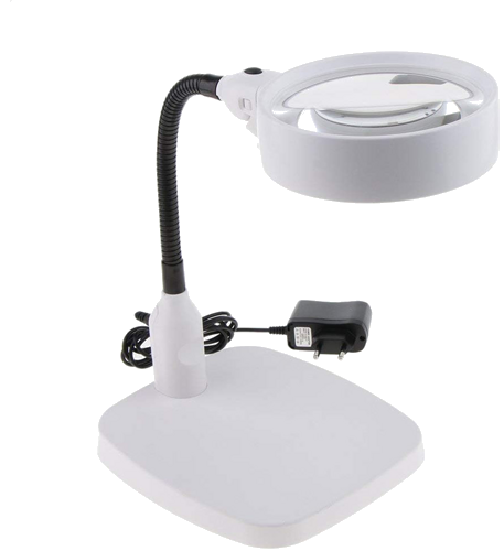 Galda lampa-palielināmais stikls 10x (2)