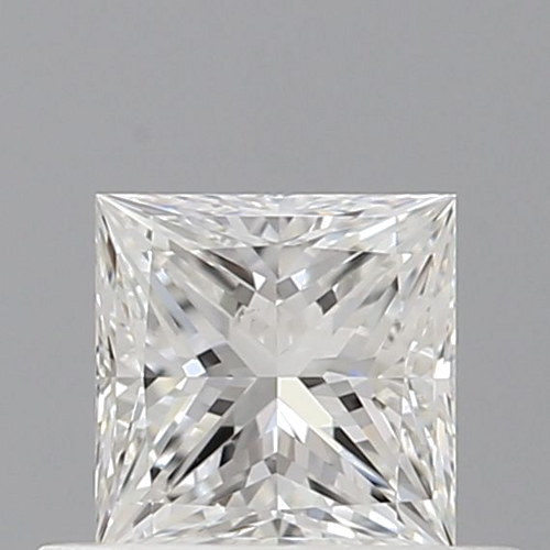0.5 carat F-VS2 Natūralus Princess Deimantas (1)