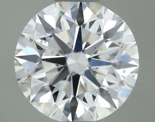 0.5 carat I-SI2 Excellent cut Natūralus Round Deimantas (1)