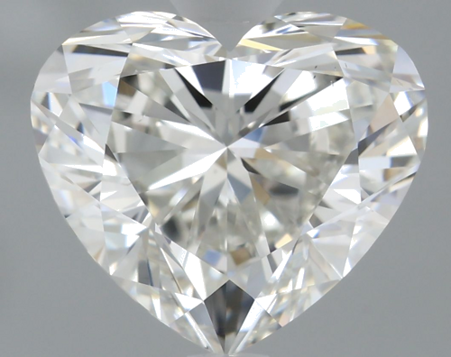 1.01 carat H-VS2 Natūralus Heart Deimantas (1)