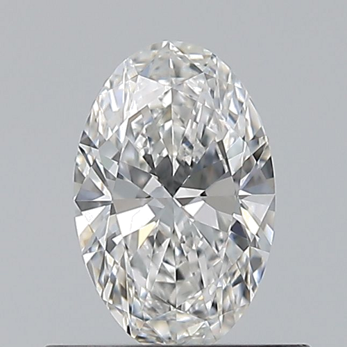 0.5 carat E-VVS2 Natūralus Oval Deimantas (1)