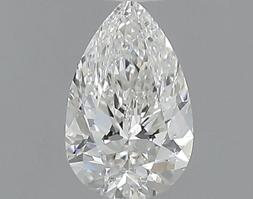 0.4 carat G-VS1 Natūralus Pear Deimantas (1)