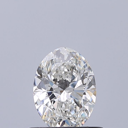0.5 carat G-VS2 Natūralus Oval Deimantas (1)