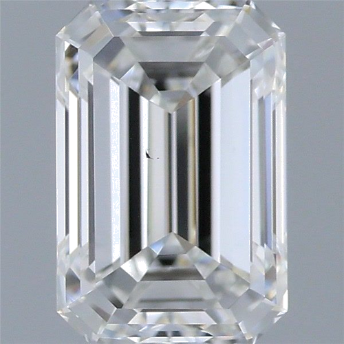 0.51 carat F-VS2 Natūralus Emerald Deimantas (1)