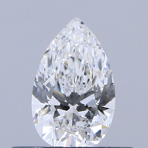 0.3 carat E-VS1 Natūralus Pear Deimantas (1)