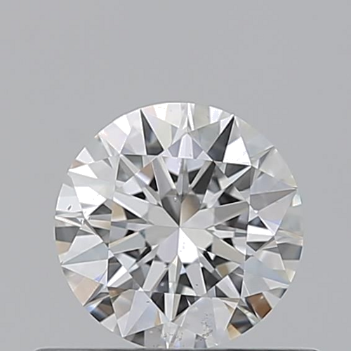 0.51 carat F-SI1 Excellent cut Natūralus Round Deimantas (1)