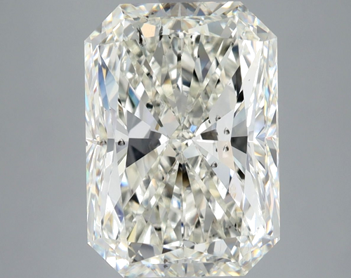 6.51 carat J-SI2 Natūralus Radiant Deimantas (1)