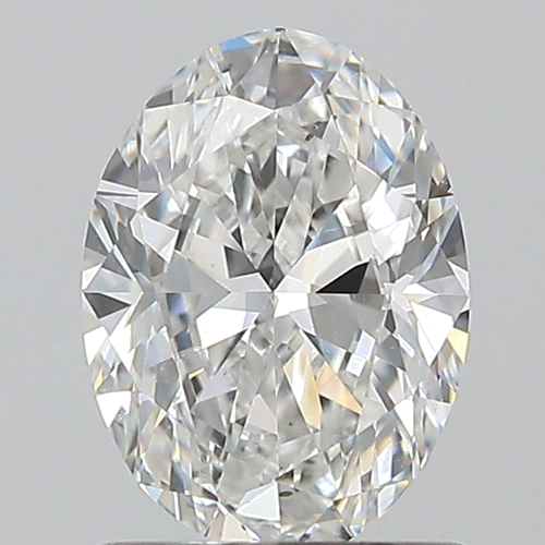 1.01 carat E-SI1 Natūralus Oval Deimantas (1)