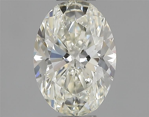 0.45 carat J-VVS2 Natūralus Oval Deimantas (1)