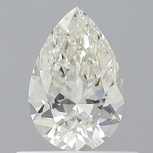 0.5 carat J-VS1 Natūralus Pear Deimantas (1)