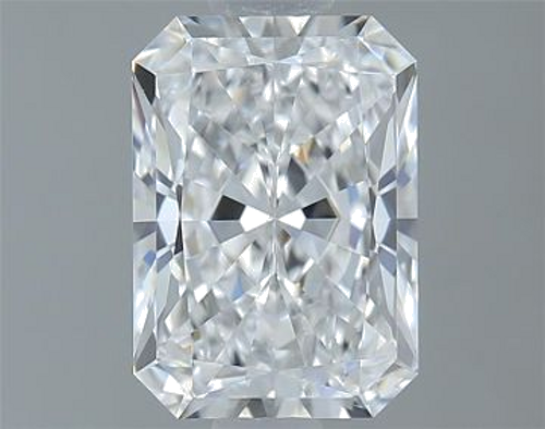 1.01 carat D-SI1 Natūralus Radiant Deimantas (1)