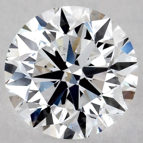 0.7 carat D-SI1 Very Good cut Natūralus Round Deimantas (1)
