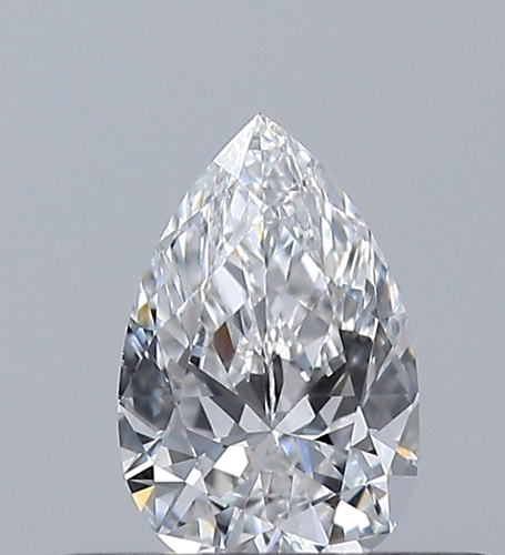 0.3 carat E-VS1 Natūralus Pear Deimantas (1)