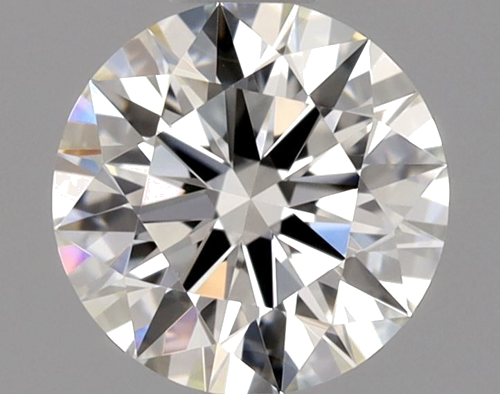 0.51 carat H-VVS2 Excellent cut Natūralus Round Deimantas (1)