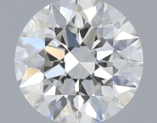 0.45 carat I-VVS2 Very Good cut Natūralus Round Deimantas (1)