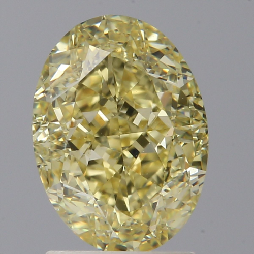 2.04 carat Fancy Intense  Yellow-VVS1 Natūralus Oval Deimantas (1)
